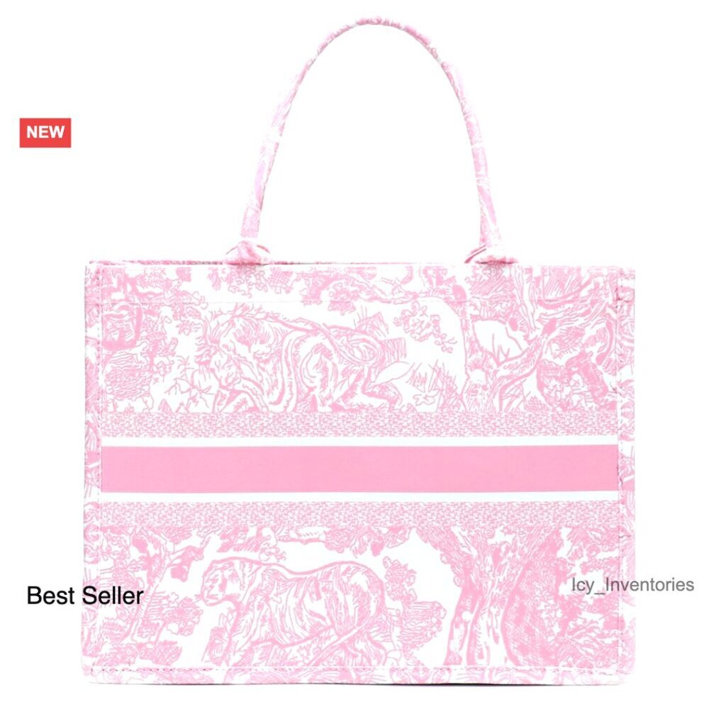 Large Capacity Cotton Linen Tote Bag Retro Jacquard Handbag